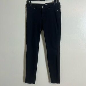Rich and Skinny Pressed Black Low Rise Skinny Jeans Women’s Size 29